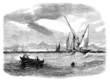 Jeddah, on the Red Sea, 1858. Creator: Richard Principal Leitch