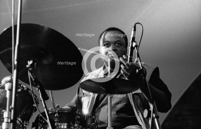Jeff ‘Tain’ Watts, Brecon Jazz Festival, Brecon, Wales, Aug 1998. Creator: Brian O'Connor.