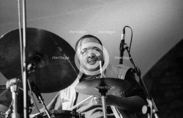 Jeff ‘Tain’ Watts, Brecon Jazz Festival, Brecon, Wales, Aug 1998. Creator: Brian O'Connor.