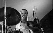 Jeff Tain Watts, Brecon Jazz Festival, Brecon, Wales, Aug 1998. Creator: Brian O'Connor