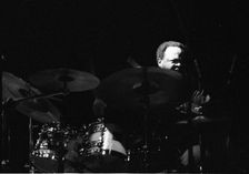 Jeff Tain Watts, Ronnie Scott’s Jazz Club, London, Jan 2001. Creator: Brian O'Connor