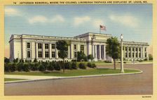 Jefferson Memorial Building, St Louis, Missouri, USA, 1935