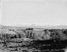 Jefferson and the Presidential Range, White Mountains, c1900. Creator: Unknown