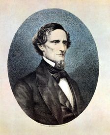Jefferson Davis, President of the Confederate (southern) States