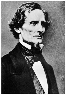 Jefferson Davis, President of the Confederate States of America, c1855-1865 (1955)