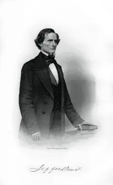 Jefferson Davis, statesman and advocate for American slavery, 1862-1867