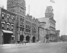 Jefferson Street, Louisville, Kentucky, USA, c1900. Creator: Unknown