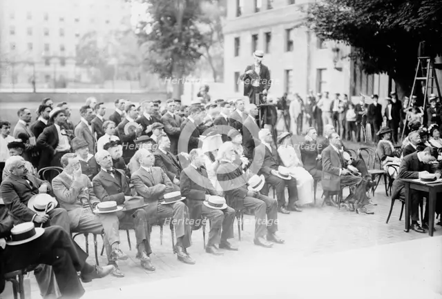 Jefferson unveiling, 1914. Creator: Bain News Service.