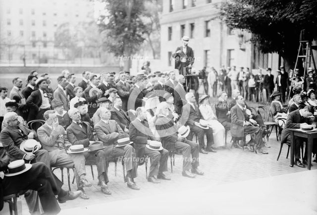 Jefferson unveiling, 1914. Creator: Bain News Service.