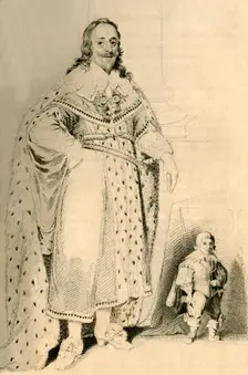 Jeffery Hudson, Aged 30 Years, 18 Inches high. - Dwarf to King Charles the First 1821. Creator: R Page