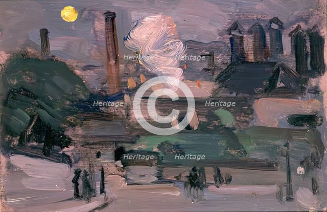 Jeffrey's Brewery, Edinburgh, c1900. Creator: Samuel John Peploe.