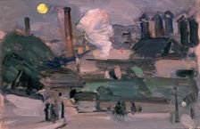 Jeffrey's Brewery, Edinburgh, c1900. Creator: Samuel John Peploe