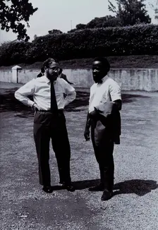 Jeffrey Samuel Dodge and A Boyd. Creator: Unknown