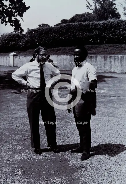 Jeffrey Samuel Dodge and A  Boyd. Creator: Unknown.