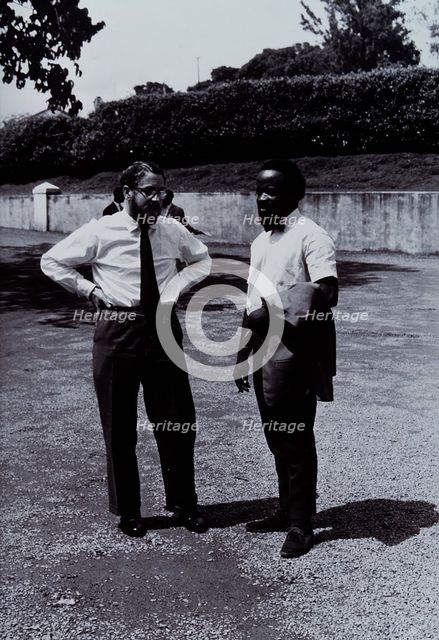 Jeffrey Samuel Dodge and A  Boyd. Creator: Unknown.