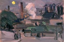 Jeffrey's Brewery, Edinburgh, c1900. Creator: Samuel John Peploe