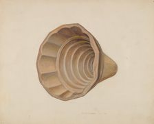 Jelly Mold, c. 1940. Creator: George H. Alexander