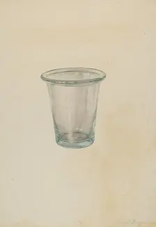 Jelly Tumbler, 1935/1942. Creator: Van Silvay
