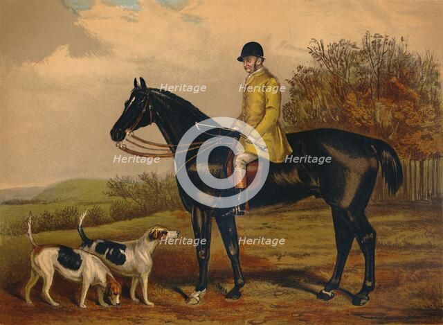 'Jem. Morgan - Huntsman of the Berkeley Hunt', c1879. Creator: Unknown.