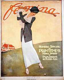 Jemima, magazine cover, French, May 1913