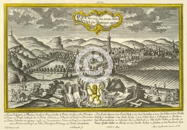 Jena, c1740.  Creator: Johann Georg Ringlin.