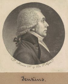 Jenkins, 1798. Creator: Charles Balthazar Julien Févret de Saint-Mémin