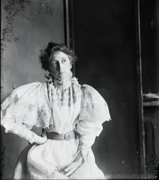 Jennie Dean Kershaw (Mrs. Samuel Murray), c. 1897. Creator: Thomas Eakins