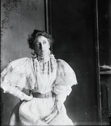 Jennie Dean Kershaw (Mrs. Samuel Murray), c. 1897. Creator: Thomas Eakins