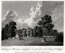 Jennings near Maidstone in Kent, the Seat of her Grace the Dutchess of St Albans 1776. Creator: Michael Angelo Rooker