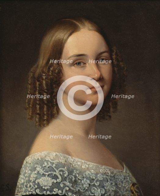 Jenny Lind, 1820-1887, after 1844. Creator: Johan Gustaf Sandberg.