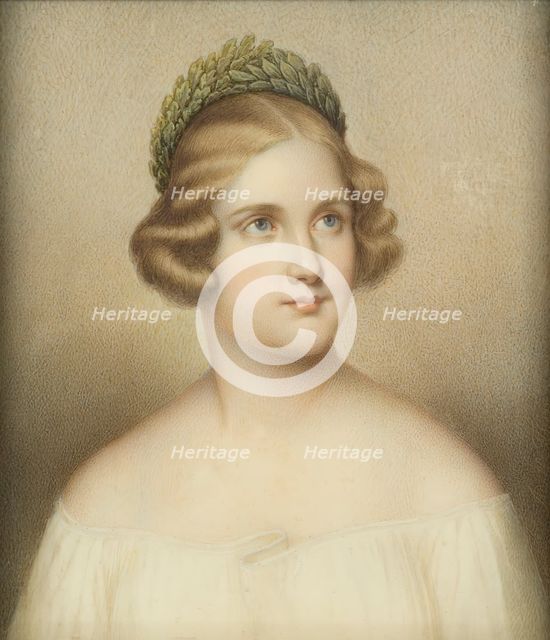Jenny Lind, 1820-1887, singer. Creator: Adolf Theer.
