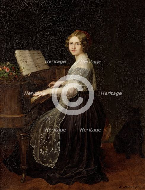 Jenny Lind, 1845. Creator: Louis Asher.
