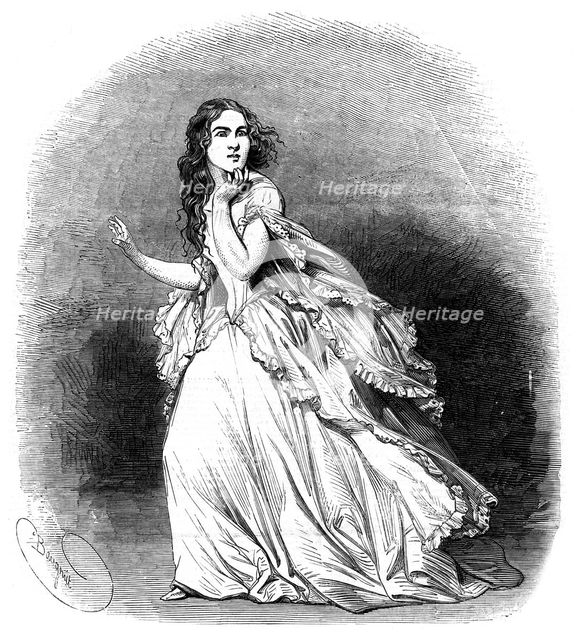 Jenny Lind, soprano known as the 'Swedish Nightingale', 1848. Artist: Unknown