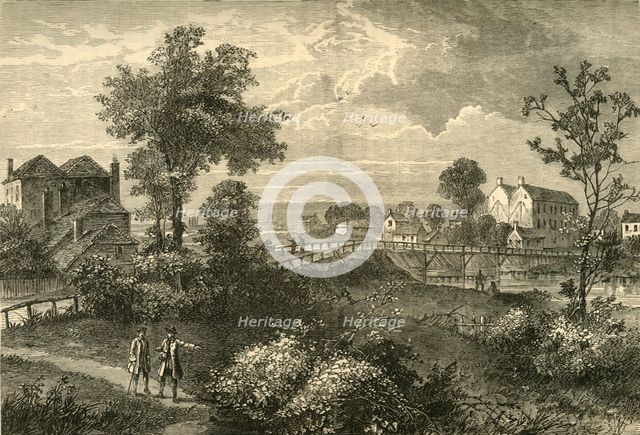 "Jenny's Whim" Bridge, 1750', (c1876). Creator: Unknown.