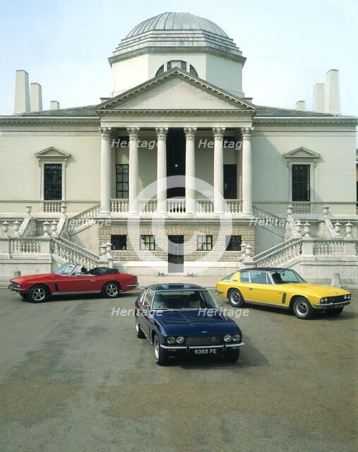 Jensen Interceptor group of 3. Artist: Unknown.