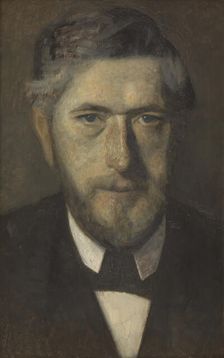 Jens Ferdinand Willumsen. Study for Five Portraits, 1901. Creator: Vilhelm Hammershøi