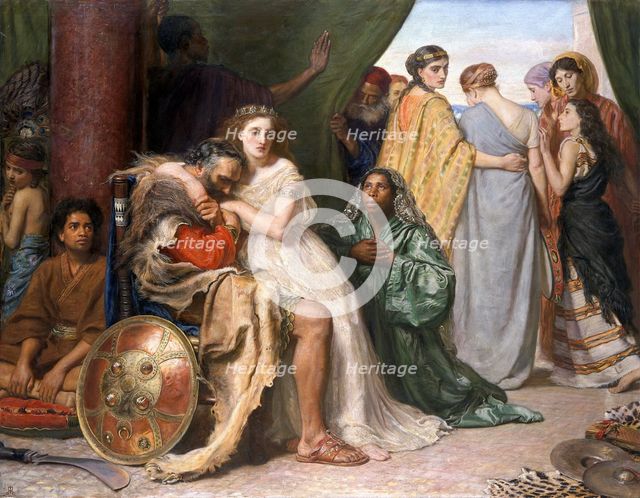 'Jephthah', 1867. Creator: John Everett Millais.