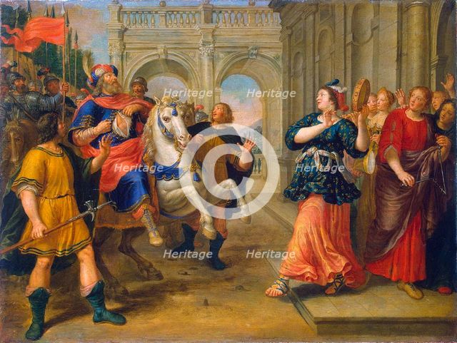 Jephtha's Daughter', 1640-1650.  Creator: Lint, Peeter, van (1609-1690).