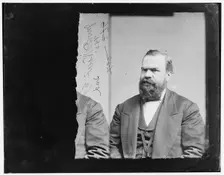 Jeptha Dudley New of Indiana, between 1865 and 1880. Creator: Unknown