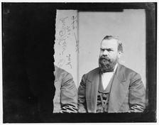 Jeptha Dudley New of Indiana, between 1865 and 1880. Creator: Unknown