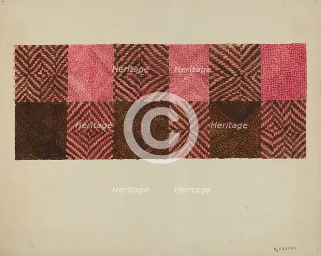 Jerga (Carpet), c. 1938. Creator: Marjery Parish.