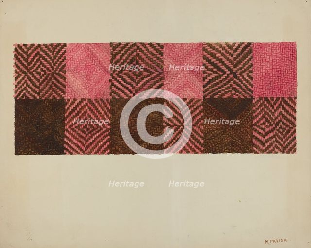 Jerga (Carpet), c. 1938. Creator: Marjery Parish.