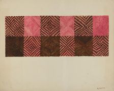 Jerga (Carpet), c. 1938. Creator: Marjery Parish