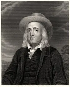 Jeremy Bentham 19th century. Artist: James Posselwhite