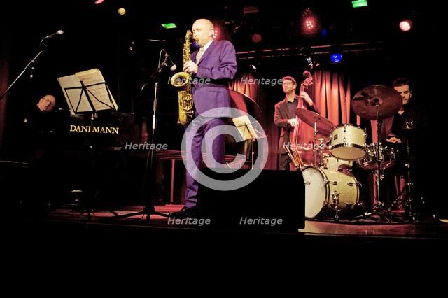 Jeremy Brown, R Aspland, R Fowler and M Home, Under Ground Theatre, Eastbourne, East Sussex, 2015. Artist: Brian O'Connor.