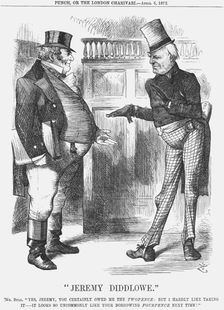 Jeremy Diddlowe, 1872. Artist: Joseph Swain