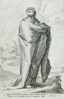 Jeremiah, 1589. Creator: Jacob Matham