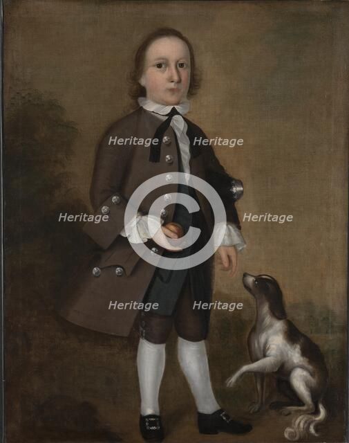 Jeremiah Belknap, c. 1758. Creator: Joseph Badger (American, 1708-1765).