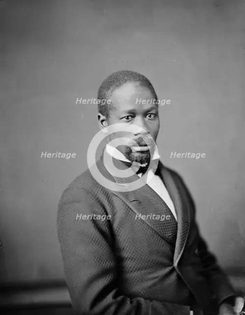 Jeremiah Haralson of Alabama, between 1865 and 1880.  Creator: Unknown.