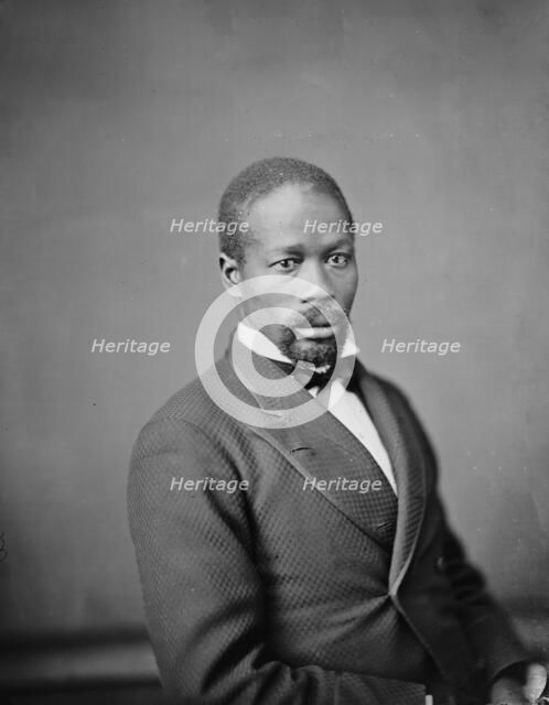 Jeremiah Haralson of Alabama, between 1865 and 1880.  Creator: Unknown.